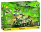 Cobi: Mała Armia WWII. Tiger II PzKpfw VI B „Königstiger” - niemiecki czołg ciężki (2480A)