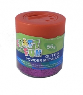 Brokat sypki fioletowy 56g