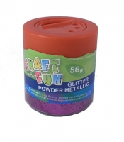 Brokat sypki fioletowy 56g