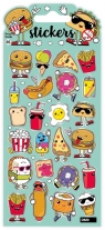  Naklejki - Funny Food