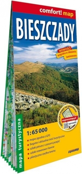 Comfort! map Bieszczady 1:65 000 - Opracowanie zbiorowe