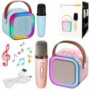 Głośnik i mikrofon karaoke