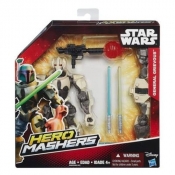 Star Wars Hero Mashers General Grievous figurka z bronią 15cm