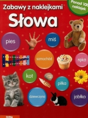 Zabawy z naklejkami Słowa - <br />
