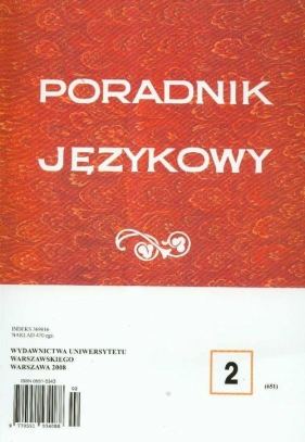 Poradnik językowy 2/2008 - Kruszka Wiesława (red.)