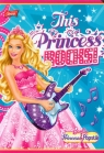 Zeszyt A5 Barbie w kratkę 32 kartki Princess Rocks