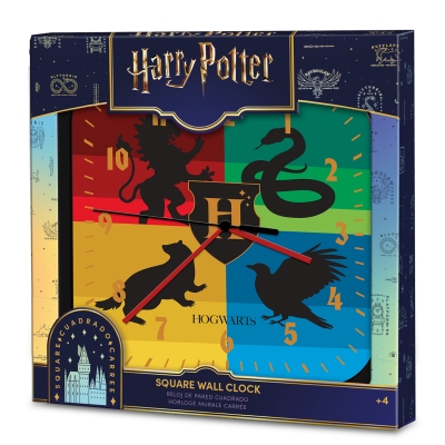 Zegar ścienny Harry Potter kwadratowy HPK0029