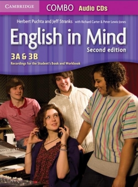 English in Mind 3A and 3B Combo Audio 3CD - Puchta Herbert, Stranks Jeff, Carter Richard, Lewis-Jones Peter