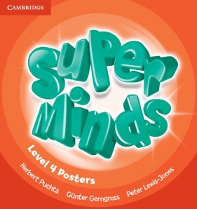 Super Minds Level 4 Posters - Herbert Puchta, Gerngross Günter