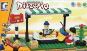 Klocki Ligao Pizzeria 107 elementów