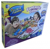 Puzzle do malowania Dinozaury 12