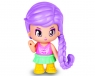 Pinypon City - laleczka Emoji 7cm z akcesoriami - jasnofioletowe włosy (FPP15575/29922)