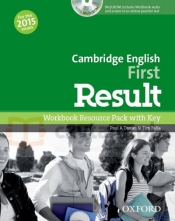 Cambridge English First Result 2015 Workbook Resource Pack with key +CD-Rom - Davies Paul A 
