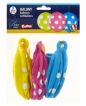 Balon gumowy Godan GROCHY IŁKI Z GUMKĄ 3 szt mix 450 mm (GB/PG40)