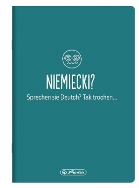 Zeszyt A5/60K kratka Język niemiecki (10szt)
