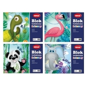 Blok techniczny Rexus A4/10k - kolorowy (603480)