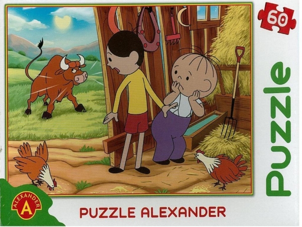 Puzzle 60 Bolek i Lolek szalony byk
	 (0680)