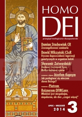 Kwartalnik Homo Dei nr 3 (312)/2014 - Opracowanie zbiorowe
