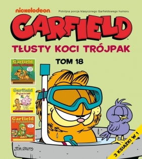 Garfield. Tłusty koci trójpak. Tom 18 - Jim Davis