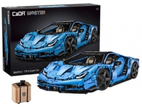 Klocki konstrukcyjne auto sportowe Master 3842el C