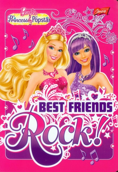 Zeszyt A5 Barbie w kratkę 32 kartki Best friends