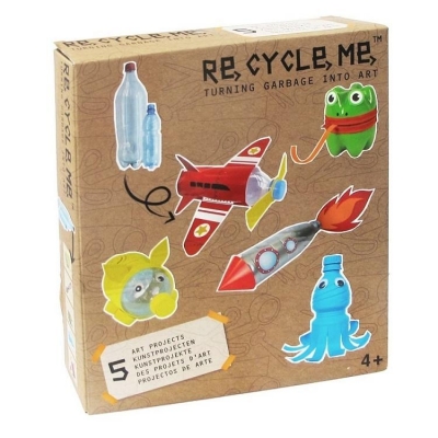 Re-Cycle-Me Zestaw Kreatywny Samolot 5 zabawek