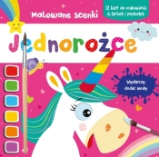 Malowane scenki. Jednorożce - Opracowanie zbiorowe