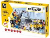 Klocki Blocki: Na budowie Roboty drogowe 196 elementów (KB6092)