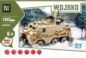 Klocki Blocki Wojsko Transporter opancerzony 180 elementów (KB84026)