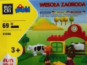 Klocki MUBI Wesoła zagroda 69 elementów