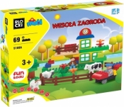 Klocki Wesoła Zagroda Blocki Mubi 69elem. 3+ (5188A)