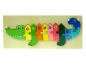 Puzzle drewniane Krokodyl