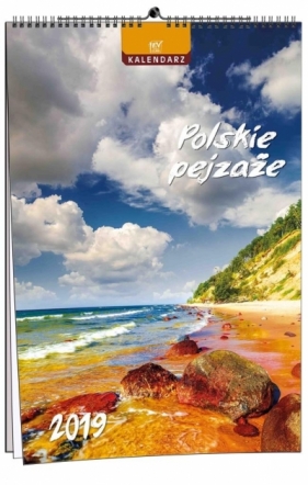 Kalendarz 2019 13 Planszowy Polskie Pejzaże