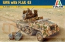 ITALERI SWS w 3,7cm Flak 43 (6480)