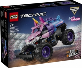 LEGO Technic Monster Jam Sparkle Smash z napędem typu pull-back 42220