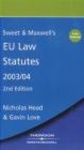 European Union Law Statutes 2003/04 Love