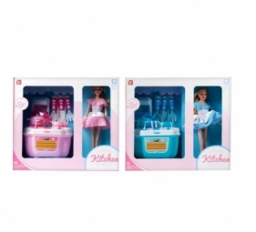 Zestaw kuchnia i lalka
