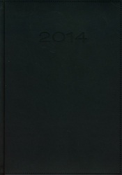 Kalendarz 2014 B5 51D Granat menadżerski dzienny - <br />