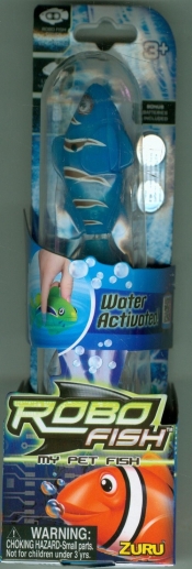 Robo fish niebieski w paski