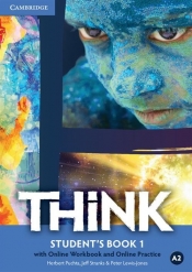 Think 1 Student's Book with Online Workbook and Online practice - Puchta Herbert, Stranks Jeff, Lewis-Jones Peter