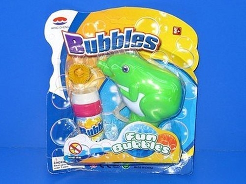Pistolet na bańki Żaba 30 ml 16cm