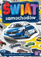 Minialbum z naklejkami. Świat samochodów w.2 - Opracowanie zbiorowe