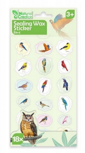 Naklejki woskowe - Ptaki (CH232080)