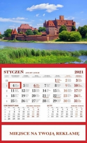 Kalendarz ścienny 2021 - Malbork