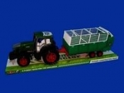 Traktor z przyczepką 82cm