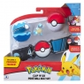 Pokemon Zestaw Pas Clip 'N' Go na Pokeballe (Dive Ball, Pokéball, Squirtle) W7