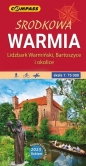 Mapa turystyczna - Środkowa Warmia 1:75 000 - Opracowanie zbiorowe