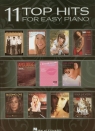 11 top hits for easy piano