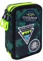 Coolpack - Jumper 3 - Piórnik potrójny z wyposażeniem - Green (BADGES B) (B67151)