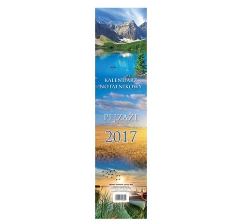 Kalendarz 2017 WN 4 Pejzaże paskowy